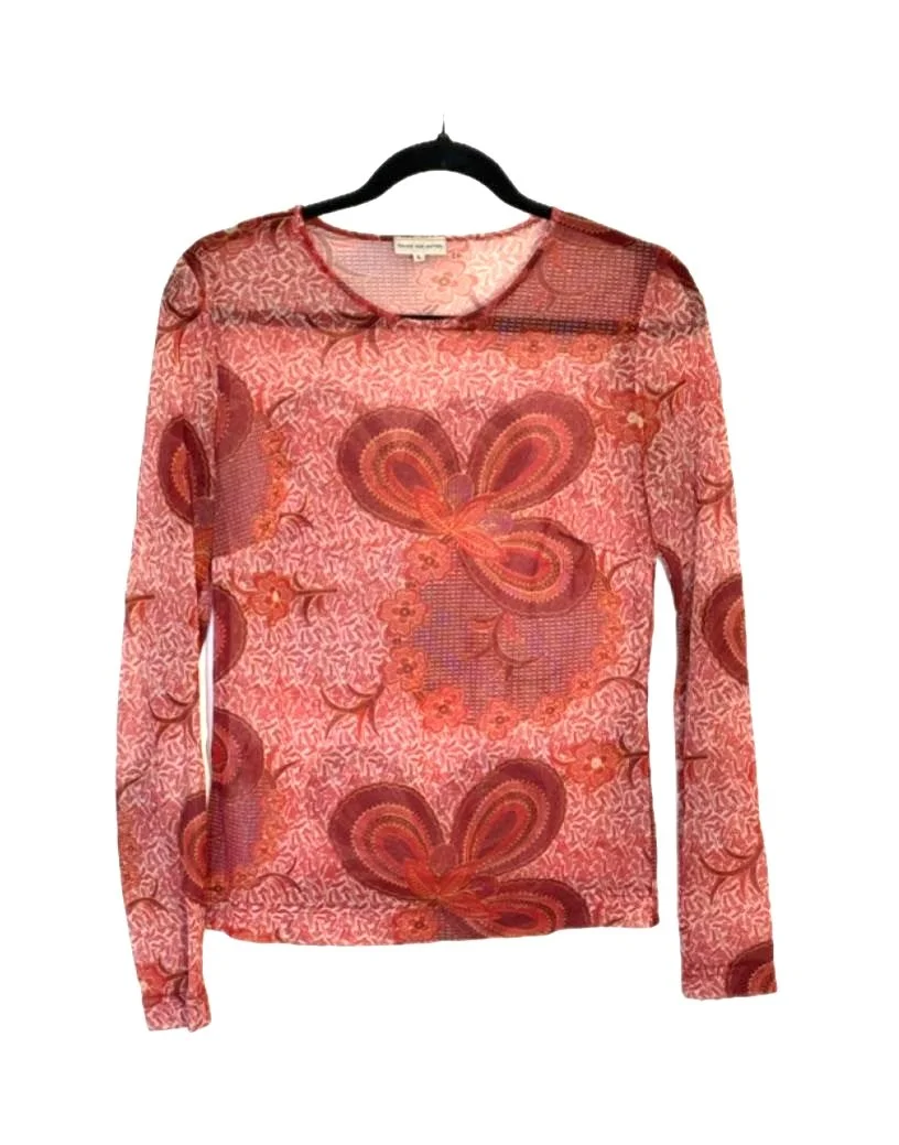 Dries Van Noten Vintage Paisley Mesh T Shirt — House of Terrance